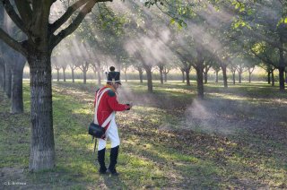 Reconstitution historique de la période napoléonienne à Vourey en Isère