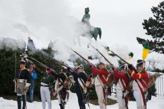 Laffrey. Commémoration du 7 mars à la prairie de la rencontre