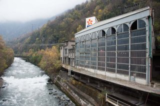 Vallée de la Romanche. La centrale double de Livet