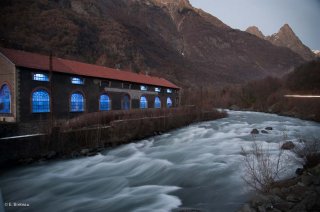 Centrale électrique Les Roberts dans la Vallée de la Romanche