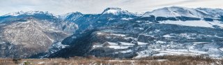 Les crêtes de Chamrousse, la Vallée de la Romanche et le plateau matheysin