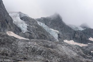 Vallée du Vénéon. Glacier du Says