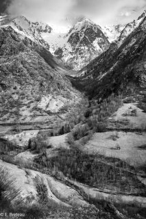 Le vallon du Rif Bruyant à Lavaldens