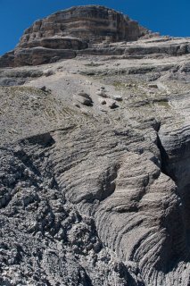 La tête de l'Obiou, vue sur la voie normale 