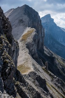 Col du Courtet, le Rougnou et le Grand Ferrand 