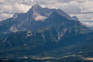 Le plateau de Cordéac et l'Obiou 