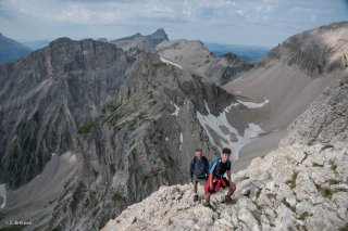 Ascension de l'Obiou par la voie normale 