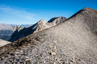 La Tête du Lauzon et le Rocher Rond en arrière plan 