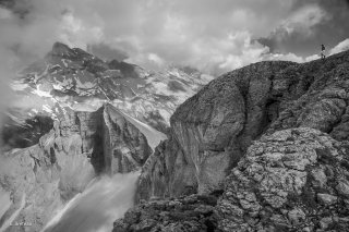 Le Grand Ferrand vu depuis le Rocher Rond