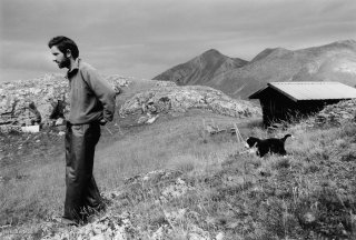 Mathieu, berger dans le Champsaur. Hautes-Alpes