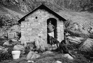 Pierrot, éleveur et berger dans le Valgaudemar. Hautes-Alpes