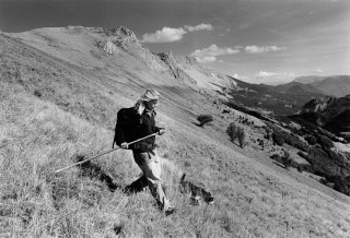 Aurore, bergère dans le Dévoluy. Hautes-Alpes