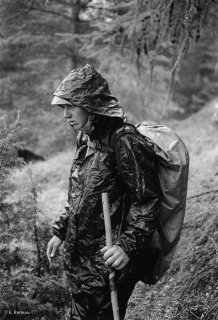 Marie, bergère dans la Drôme, sous l'orage