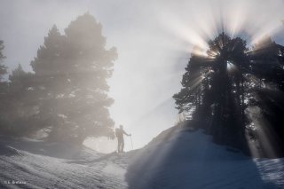 Randonnée hivernale