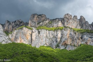 Falaises dans le Cirque d'Archiane