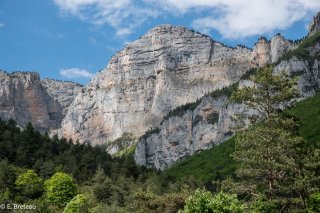 Falaises dans le Cirque d'Archiane