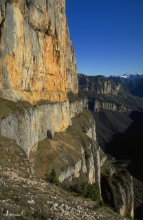 Falaise du cirque d'Archiane