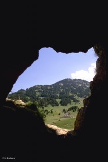 Grotte des résistants au Pas de l'Aiguille