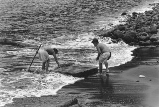 Ile Robinson Crusoé. Les futurs marins pêcheurs