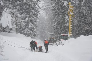 Fin de l'installation de le nouvelle ligne