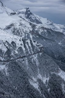 Rochassac et le sommet du Grand Ferrand. Isère