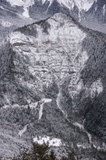 Le col de Mens dans le Trièves. Isère